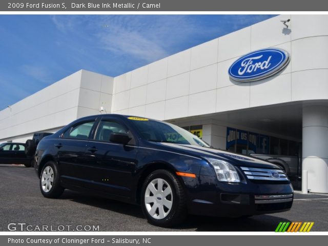 2009 Ford Fusion S in Dark Blue Ink Metallic