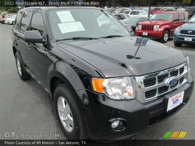 2012 Ford Escape XLT in Ebony Black