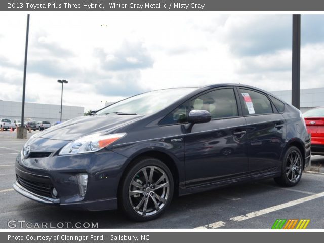 2013 Toyota Prius Three Hybrid in Winter Gray Metallic