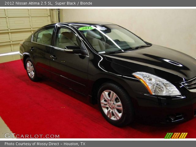 2012 Nissan Altima 2.5 SL in Super Black
