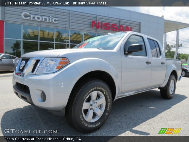 2013 Nissan Frontier SV V6 Crew Cab in Brilliant Silver