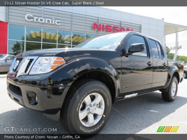 2013 Nissan Frontier SV V6 Crew Cab in Super Black
