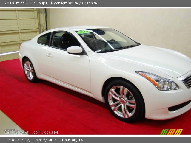 2010 Infiniti G 37 Coupe in Moonlight White