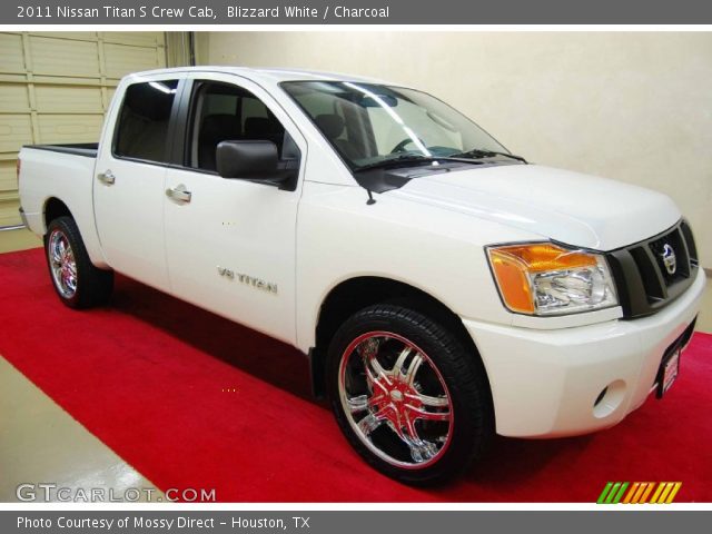 2011 Nissan Titan S Crew Cab in Blizzard White