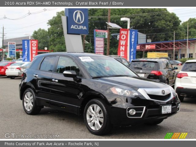 2010 Acura RDX SH-AWD Technology in Crystal Black Pearl