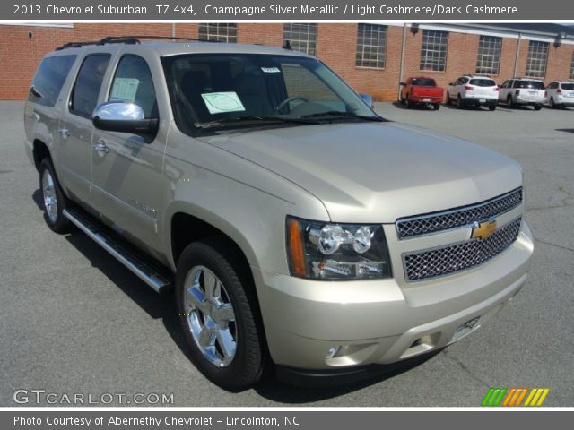 2013 Chevrolet Suburban LTZ 4x4 in Champagne Silver Metallic