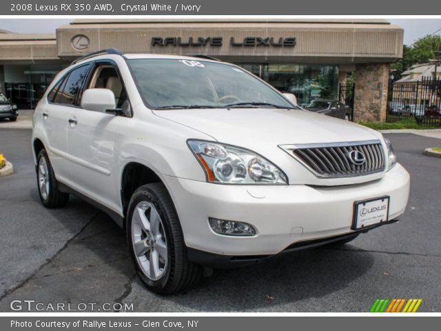 2008 Lexus RX 350 AWD in Crystal White