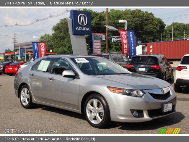 2010 Acura TSX Sedan in Palladium Metallic