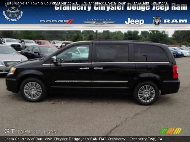 2013 Chrysler Town & Country Touring - L in Brilliant Black Crystal Pearl