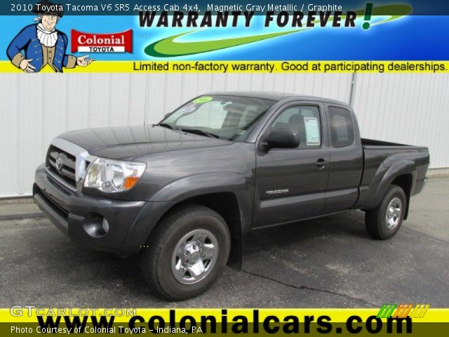 2010 Toyota Tacoma V6 SR5 Access Cab 4x4 in Magnetic Gray Metallic