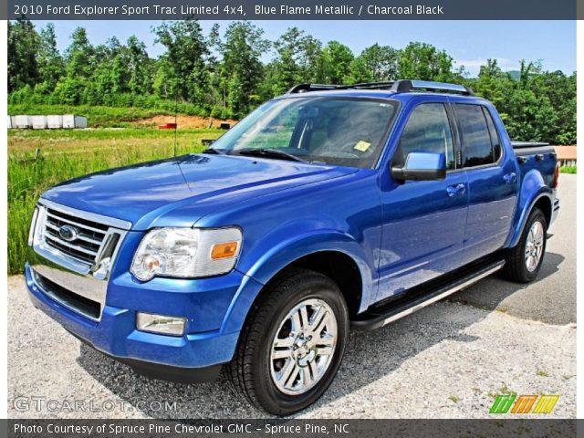 2010 Ford Explorer Sport Trac Limited 4x4 in Blue Flame Metallic
