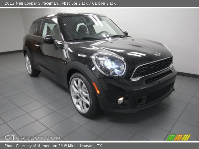2013 Mini Cooper S Paceman in Absolute Black