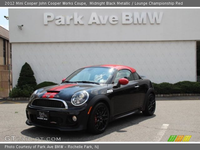 2012 Mini Cooper John Cooper Works Coupe in Midnight Black Metallic