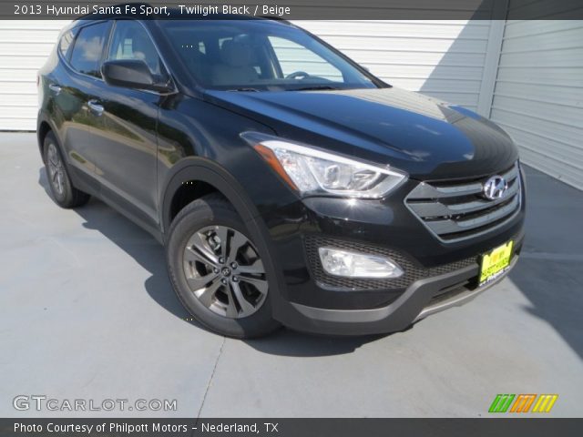 2013 Hyundai Santa Fe Sport in Twilight Black