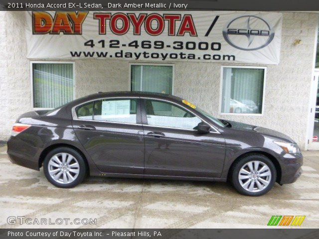 2011 Honda Accord EX-L Sedan in Dark Amber Metallic