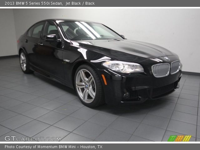 2013 BMW 5 Series 550i Sedan in Jet Black