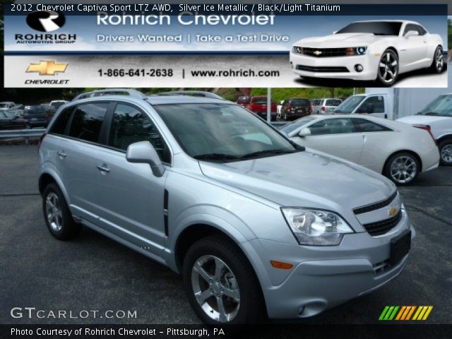 2012 Chevrolet Captiva Sport LTZ AWD in Silver Ice Metallic