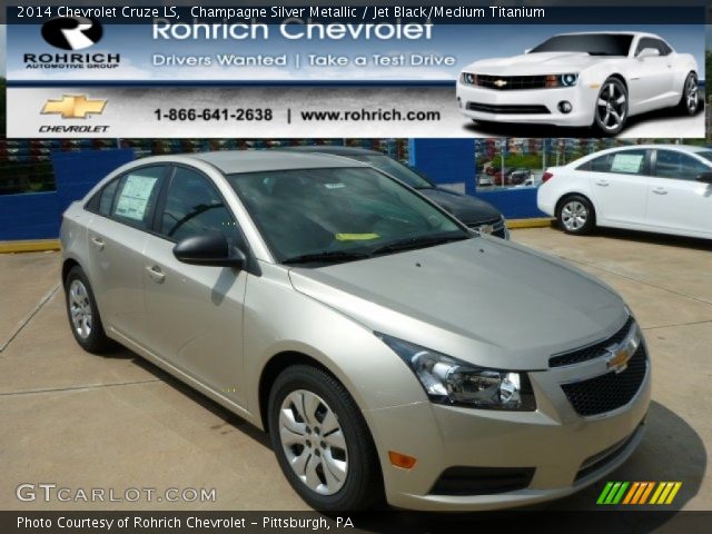 2014 Chevrolet Cruze LS in Champagne Silver Metallic