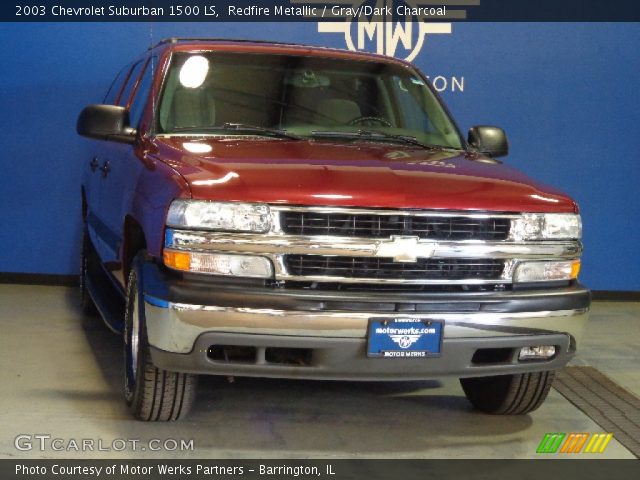 2003 Chevrolet Suburban 1500 LS in Redfire Metallic