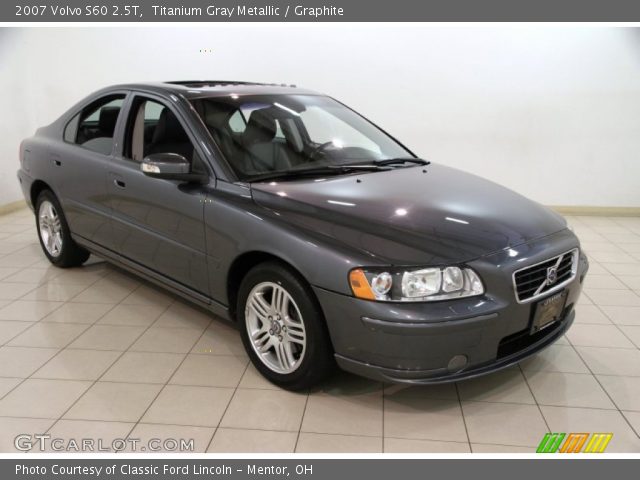 2007 Volvo S60 2.5T in Titanium Gray Metallic