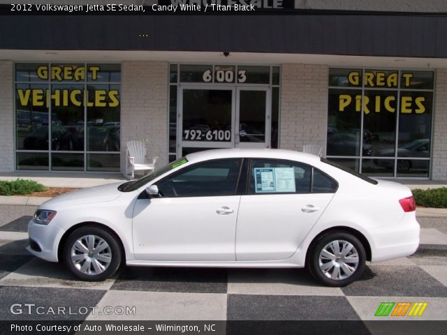 2012 Volkswagen Jetta SE Sedan in Candy White