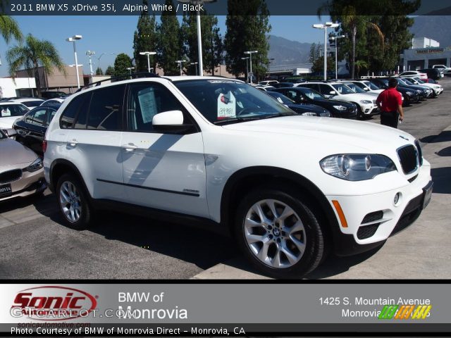 2011 BMW X5 xDrive 35i in Alpine White