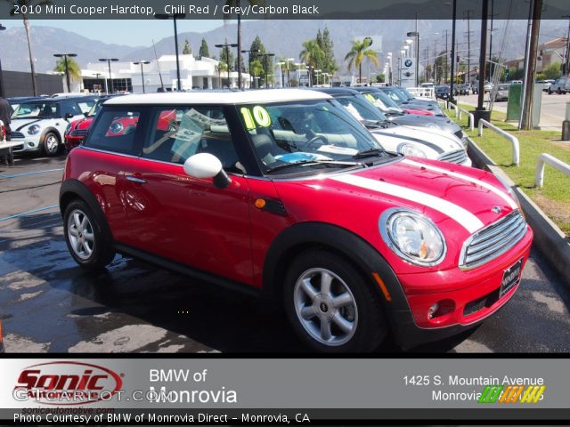 2010 Mini Cooper Hardtop in Chili Red