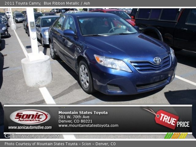 2011 Toyota Camry  in Blue Ribbon Metallic