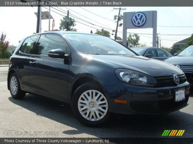 2010 Volkswagen Golf 2 Door in Blue Graphite Metallic