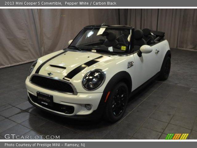 2013 Mini Cooper S Convertible in Pepper White