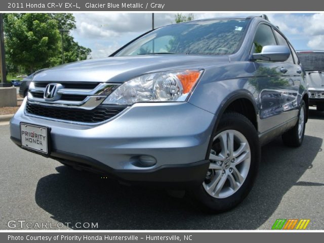 2011 Honda CR-V EX-L in Glacier Blue Metallic
