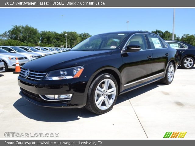 2013 Volkswagen Passat TDI SEL in Black