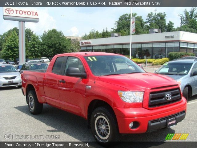 2011 Toyota Tundra TRD Rock Warrior Double Cab 4x4 in Radiant Red