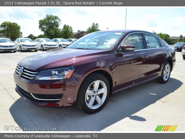 2013 Volkswagen Passat 2.5L SE in Opera Red Metallic
