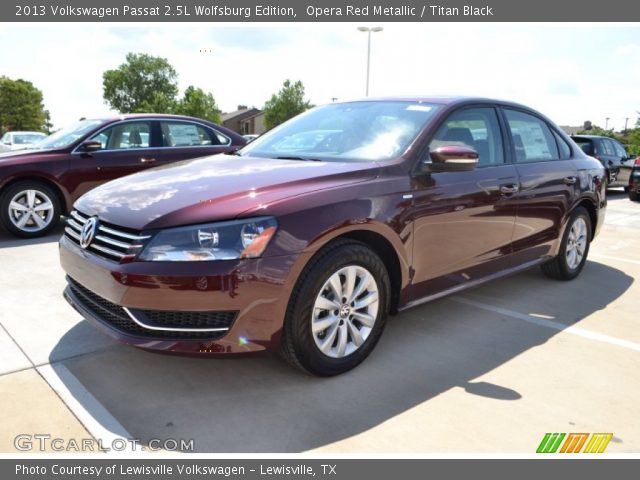 2013 Volkswagen Passat 2.5L Wolfsburg Edition in Opera Red Metallic