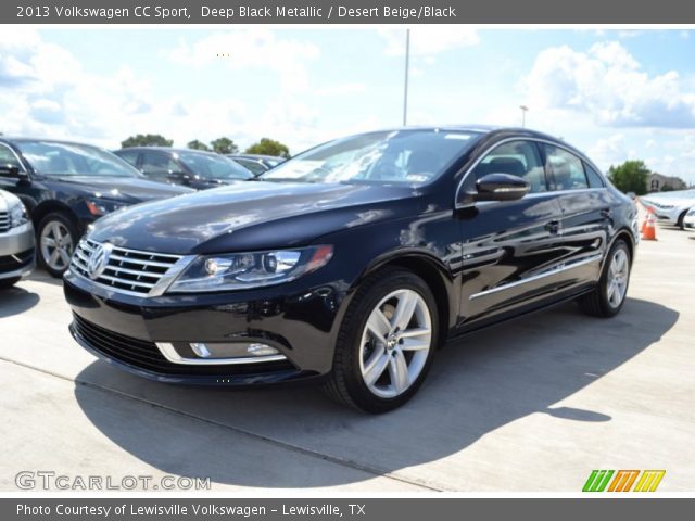 2013 Volkswagen CC Sport in Deep Black Metallic