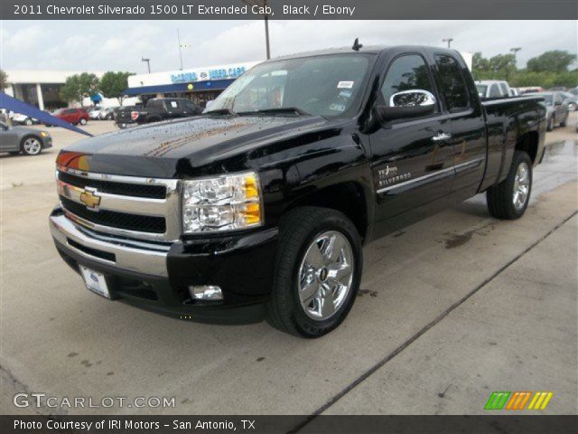 2011 Chevrolet Silverado 1500 LT Extended Cab in Black