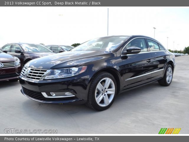 2013 Volkswagen CC Sport in Deep Black Metallic