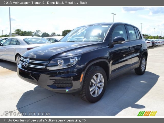 2013 Volkswagen Tiguan S in Deep Black Metallic