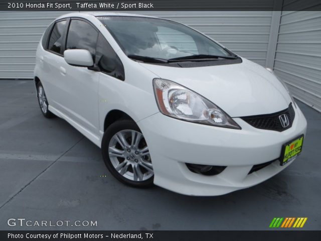 2010 Honda Fit Sport in Taffeta White