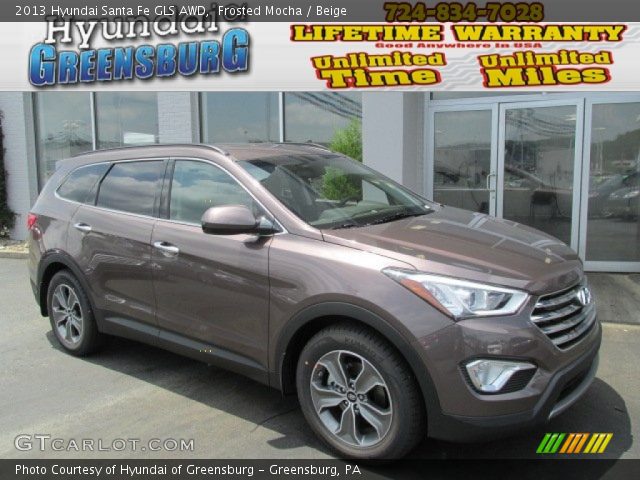 2013 Hyundai Santa Fe GLS AWD in Frosted Mocha