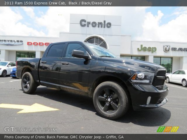 2013 Ram 1500 Express Crew Cab in Black
