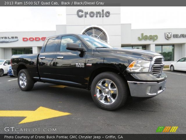 2013 Ram 1500 SLT Quad Cab in Black