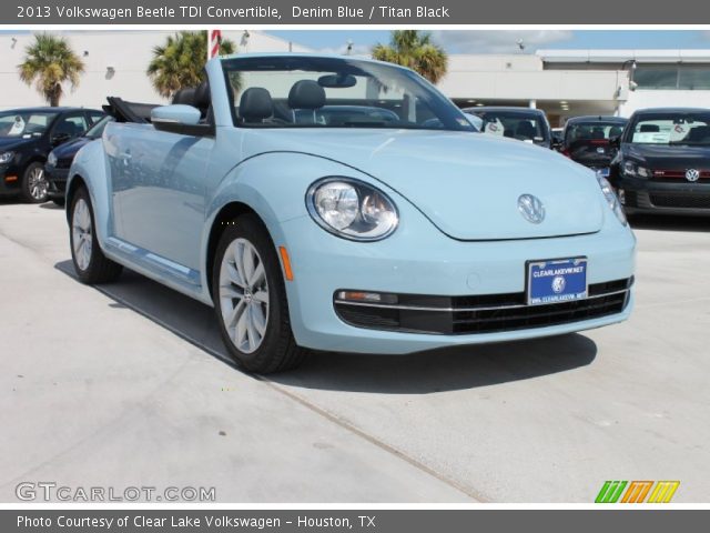 2013 Volkswagen Beetle TDI Convertible in Denim Blue