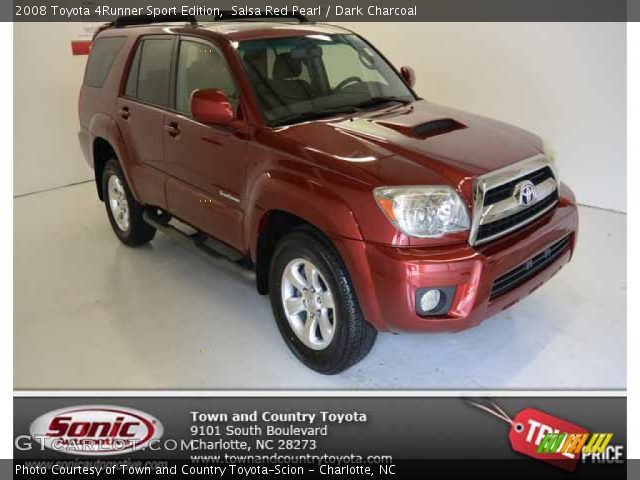 2008 Toyota 4Runner Sport Edition in Salsa Red Pearl