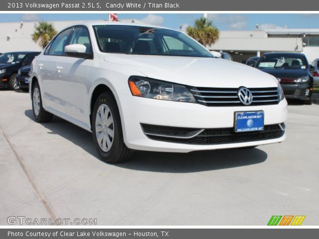 2013 Volkswagen Passat 2.5L S in Candy White