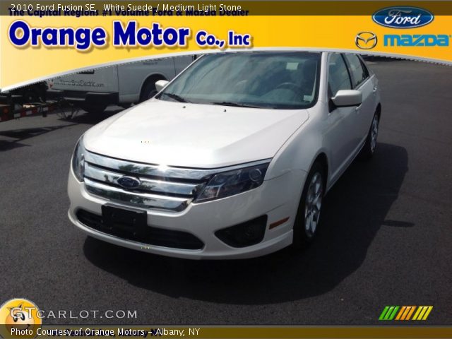 2010 Ford Fusion SE in White Suede