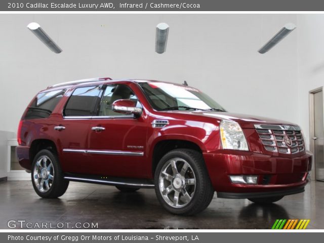 2010 Cadillac Escalade Luxury AWD in Infrared
