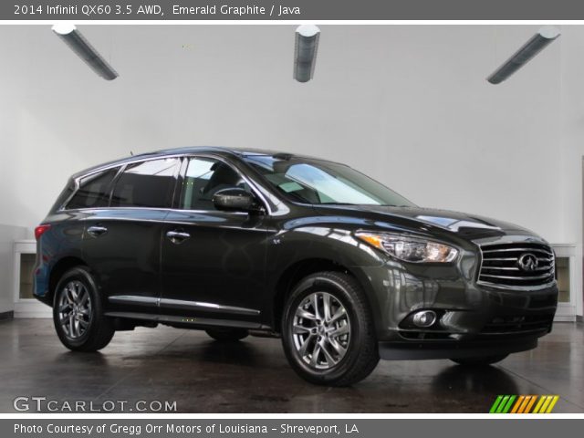 2014 Infiniti QX60 3.5 AWD in Emerald Graphite