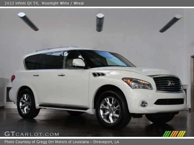 2013 Infiniti QX 56 in Moonlight White